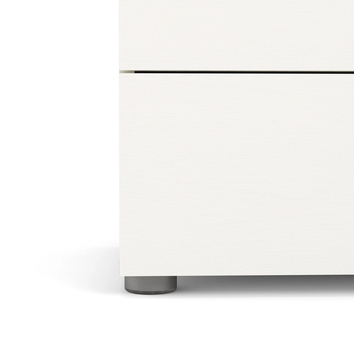 Tvilum Loft 8 Drawer Double Dresser, White Woodgrain