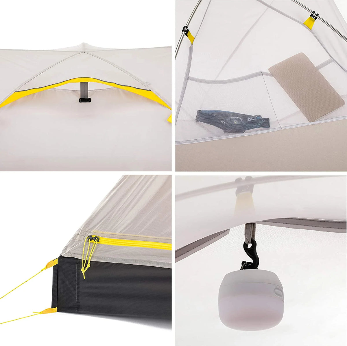 Featherstone Backpacking Tent Lightweight for 3-Season Outdoor Camping, Hiking, and Biking - Includes Footprint & Mesh Gear Loft - Freestanding Tents with Ultralight Fly-Footprint Capability