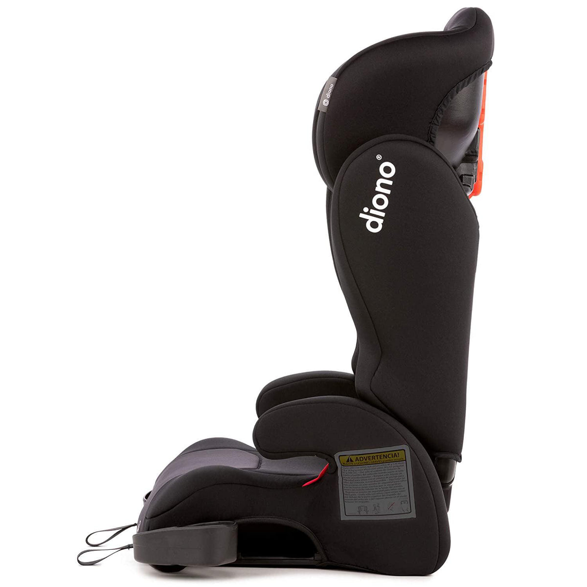 Diono Cambria 2 Latch 2-in-1 XL Highback Booster Car Seat. Black
