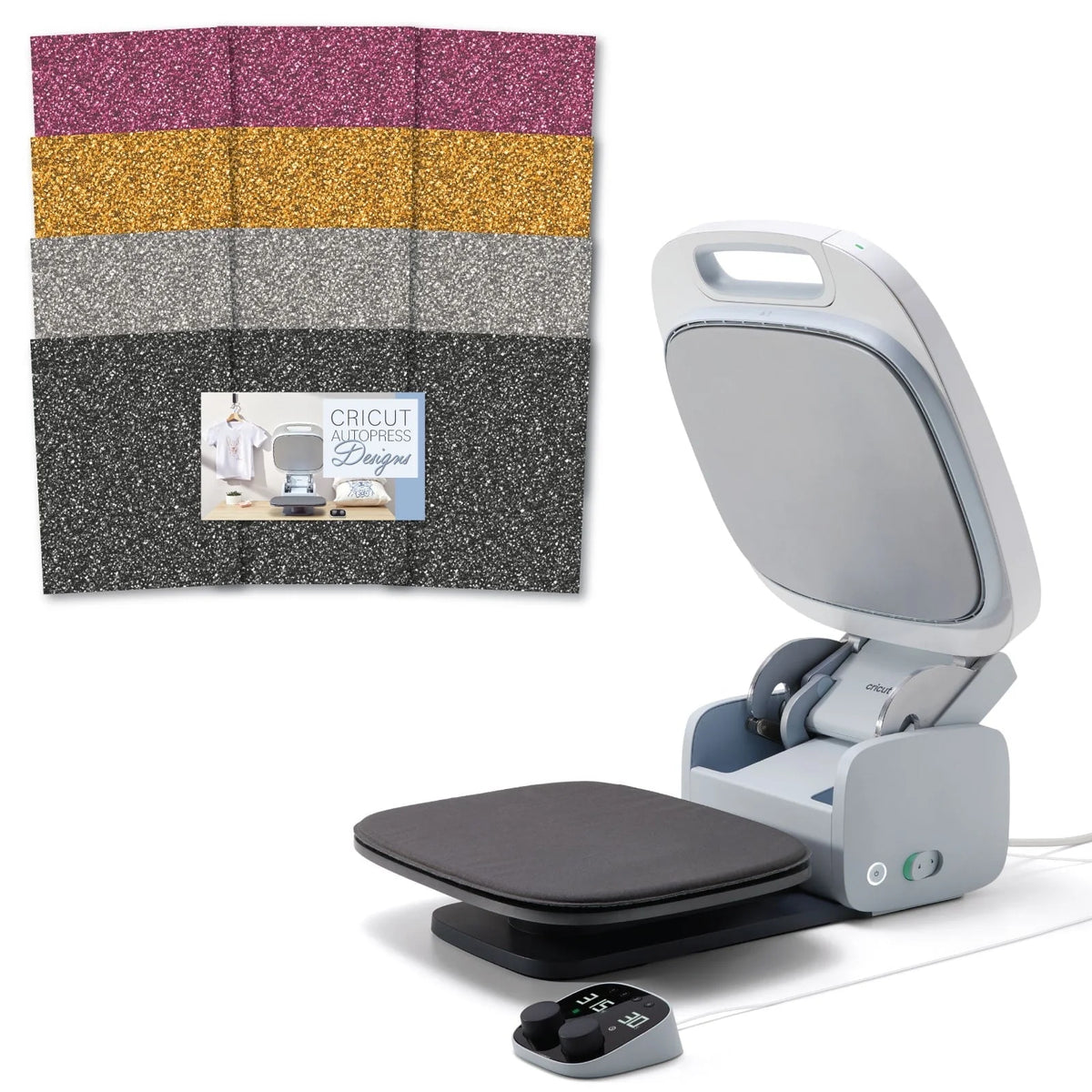 Cricut AutoPress Glitter Iron-On HTV Bundle