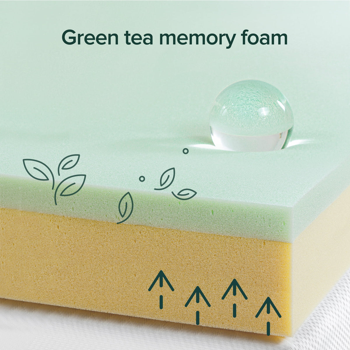 Zinus Spa Sensations Serenity 8" Memory Foam Mattress, Twin
