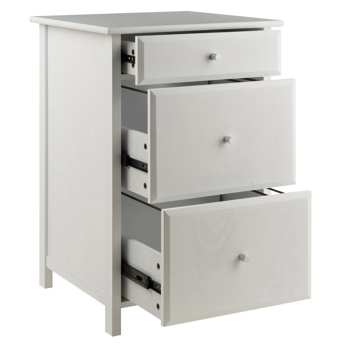 Winsome Delta Home Office File Cabinet, White Finish