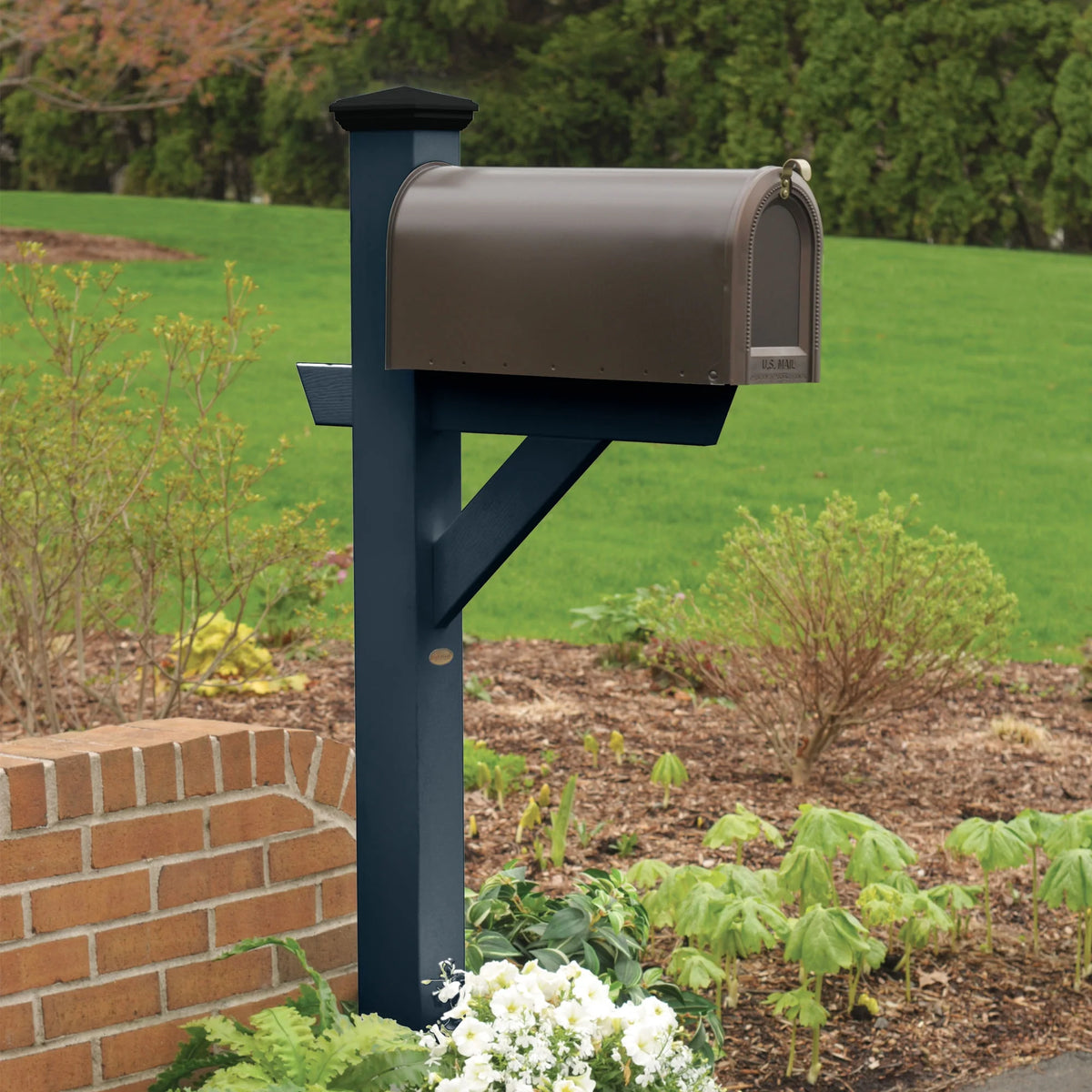 Highwood Hazleton Mailbox Post - In-Ground, 41" H, 4" x 4" Post