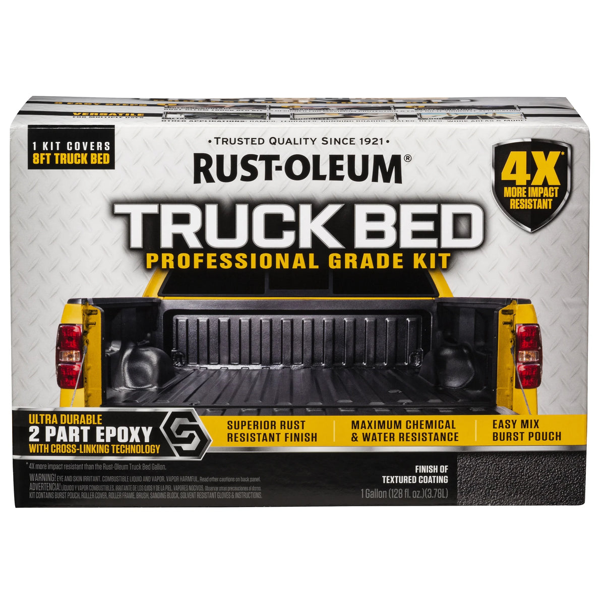 Black, Rust-Oleum Automotive Pro Truck Bed Liner Kit-323529