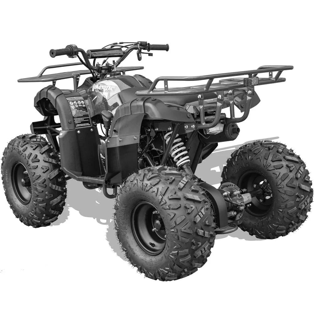 MotoTec Bull 125cc ATV with Front and Rear Racks