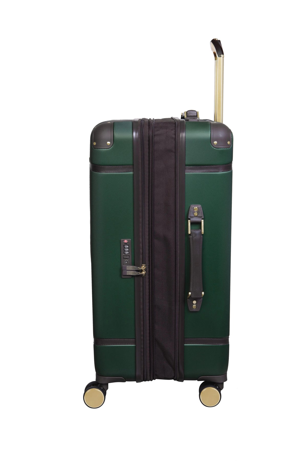 it luggage Superiority 28" Hardside Checked 8 Wheel Expandable Spinner, Black