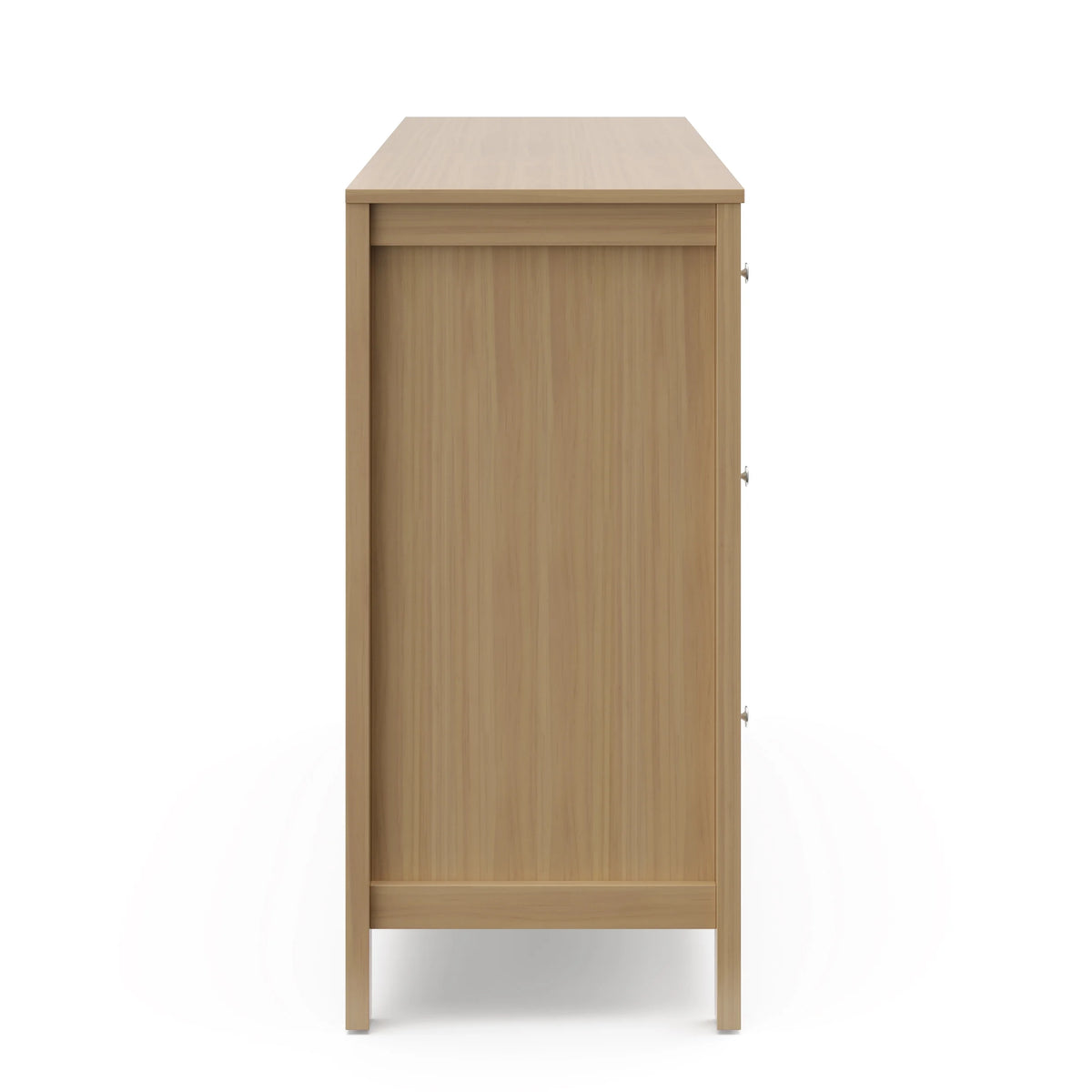 Storkcraft Horizon 6 Drawer Nursery Double Dresser, Driftwood