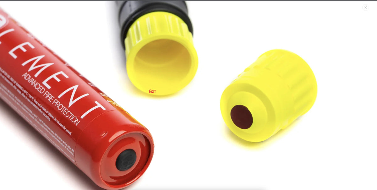 ELEMENT E50 Fire Extinguisher 40050, 50 sec. Discharge Includes Magnet Mount