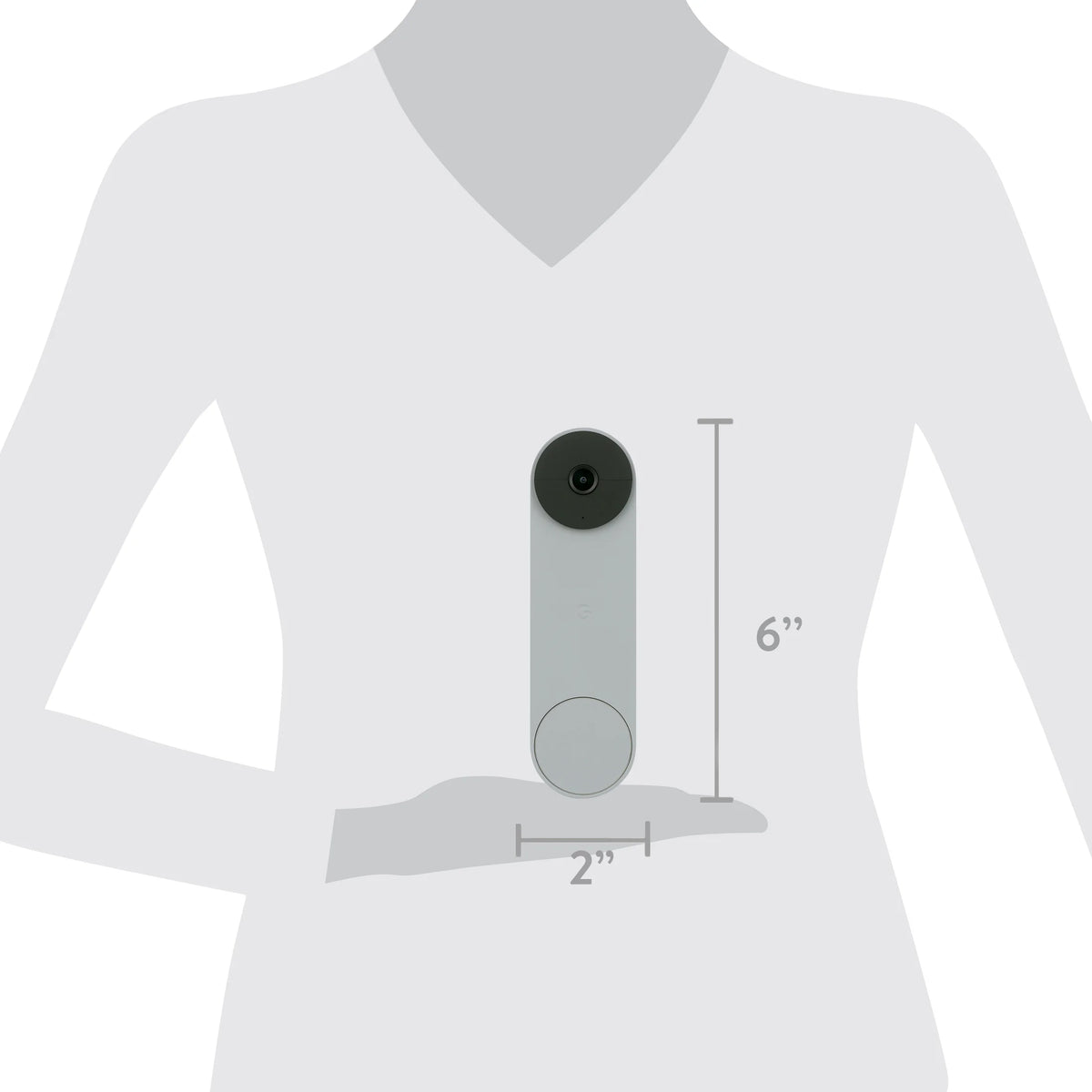 Google Nest Doorbell (Battery) (Linen)