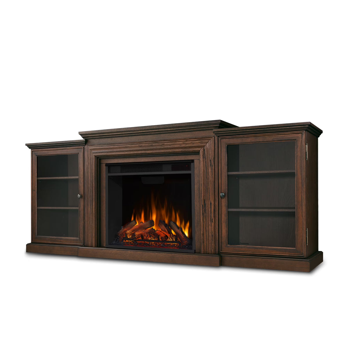 Real Flame Frederick Electric Fireplace in White