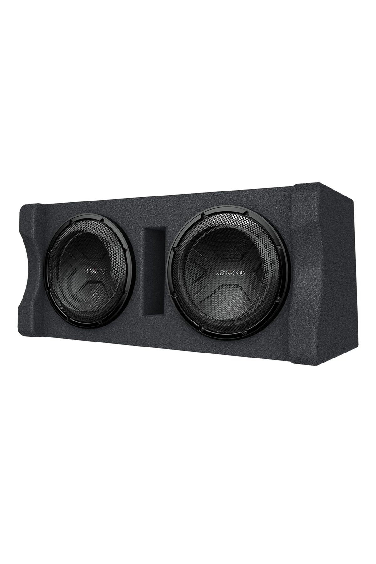 Kenwood P-W3021D Dual 12" Loaded Subwoofer Enclosure