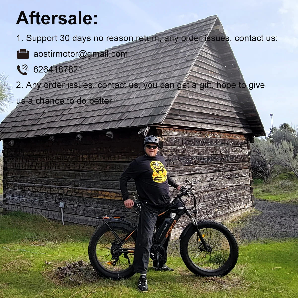 Aostirmotor Electric Mountain Bike, 48V 13AH Removable Lithium Battery 750W Ebike with Rack, 26" 4.0 inch Fat Tire Bike, Electric Bicycle for Adults(Black)