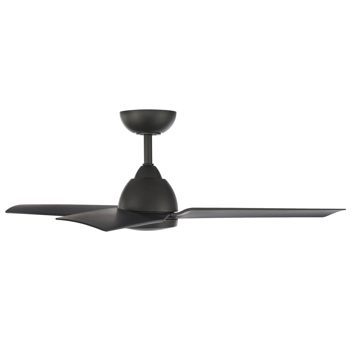 WAC Mocha 54" Brushed Aluminum Smart Ceiling Fan with Remote Control