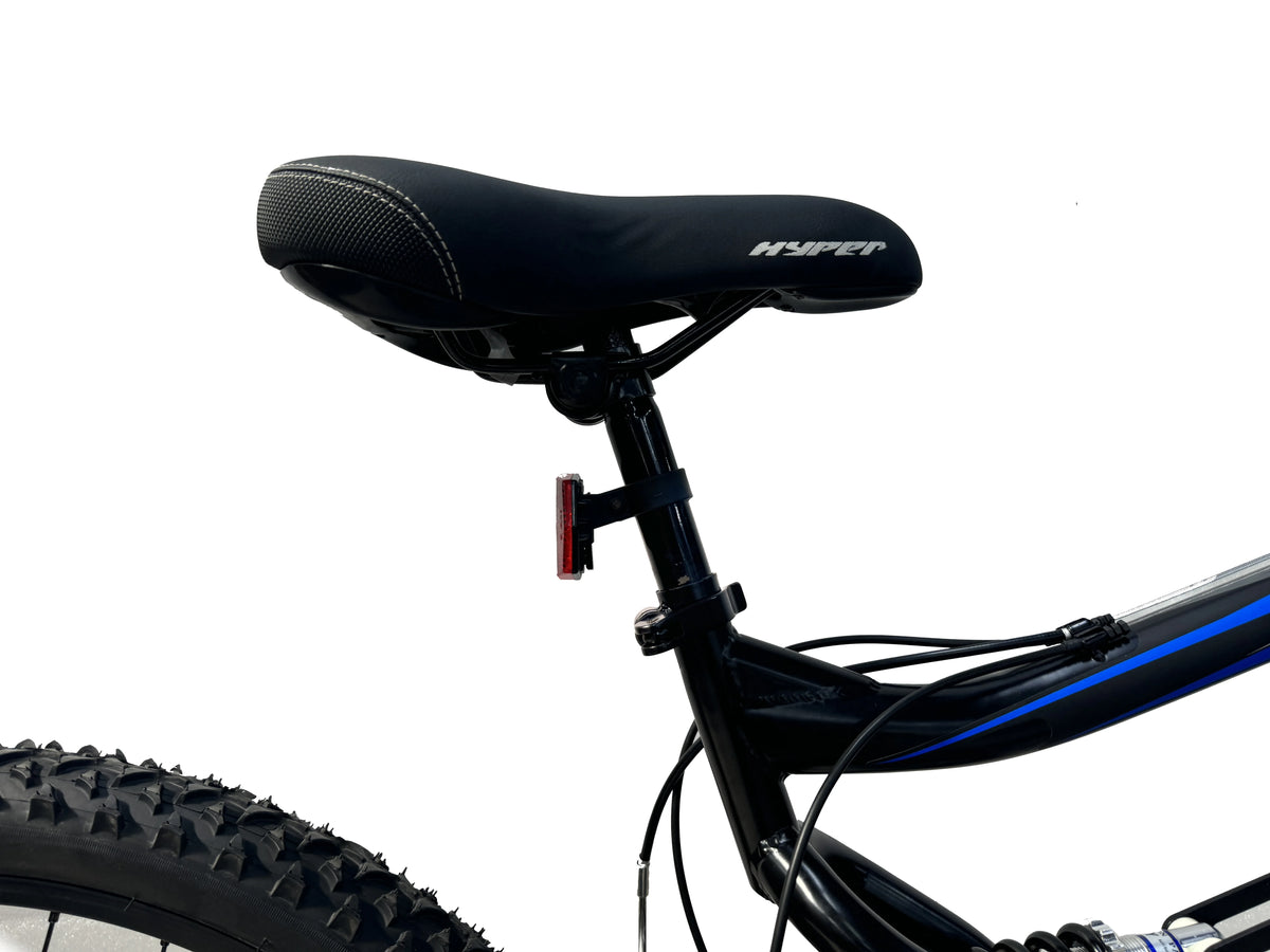 Hyper Bicycles Men's 26" Shocker Mountain Bike, Black/Green