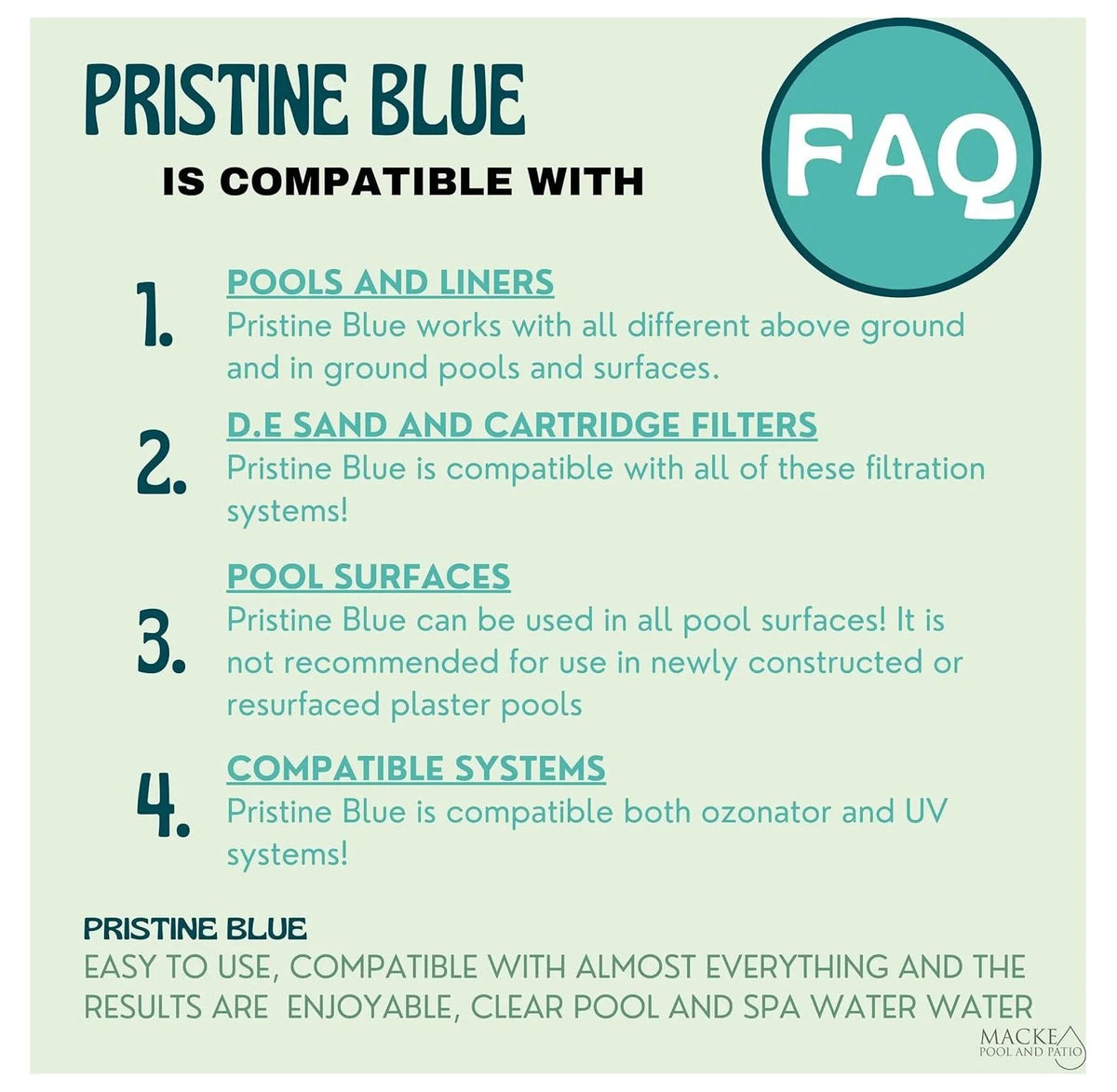 Pristine Blue Maintenance Pack