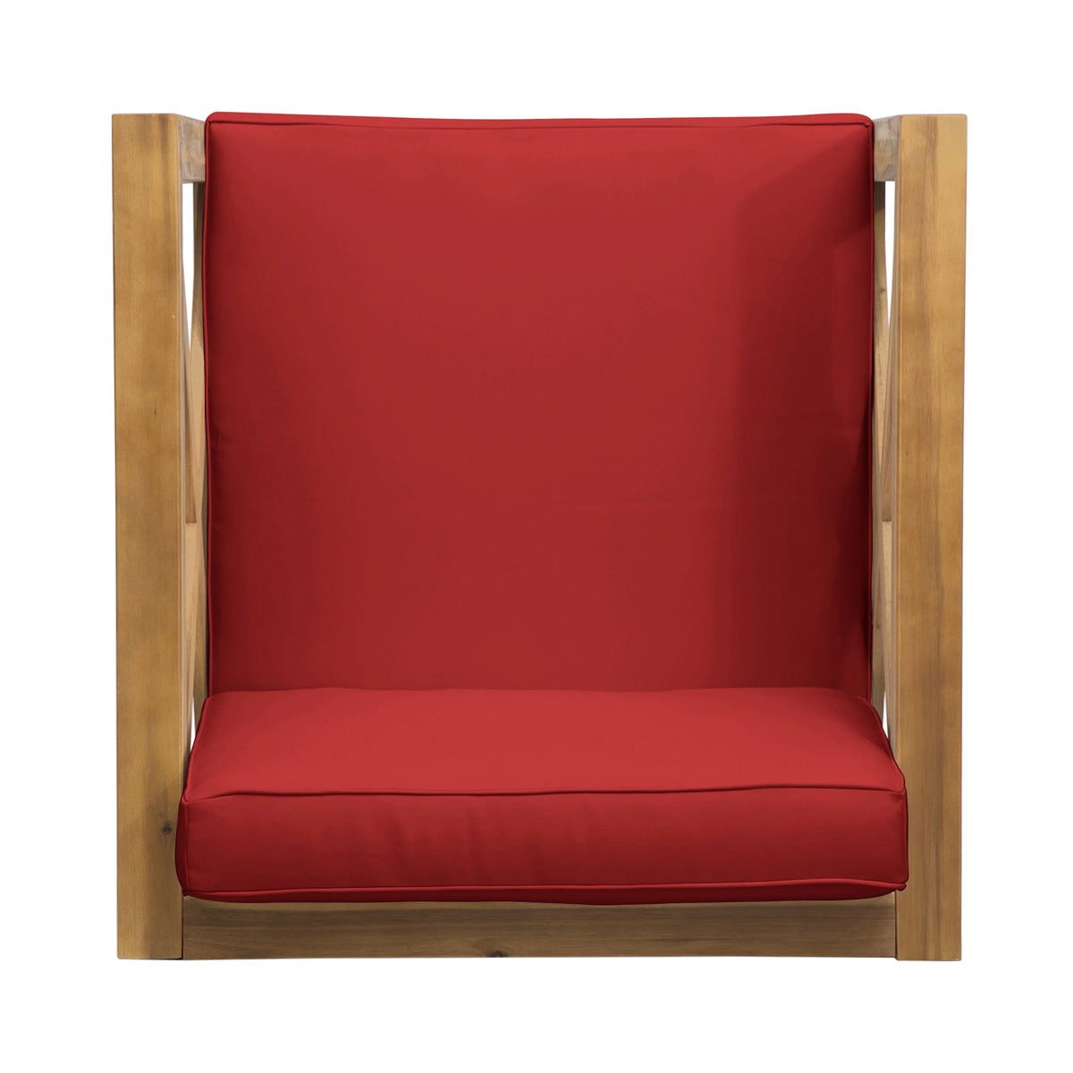 Outdoor Acacia Club Chairs