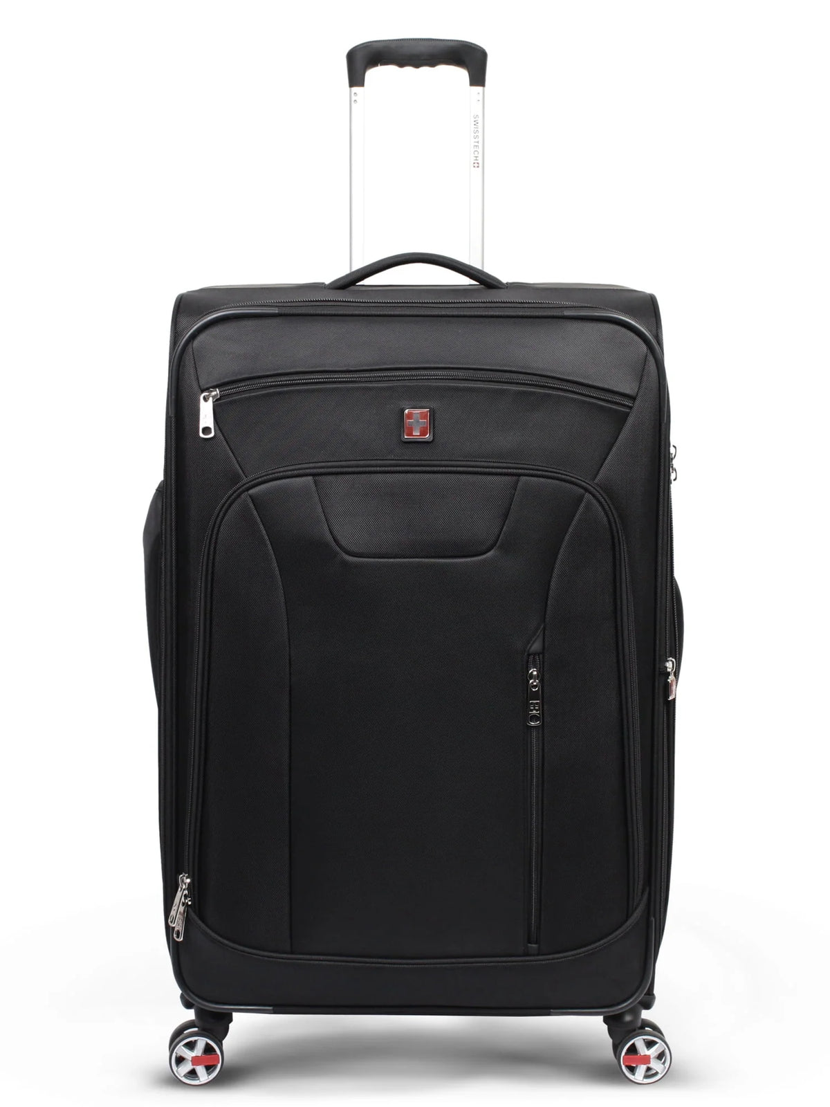 SwissTech Executive 29" 8-Wheel Softside Luggage, Black