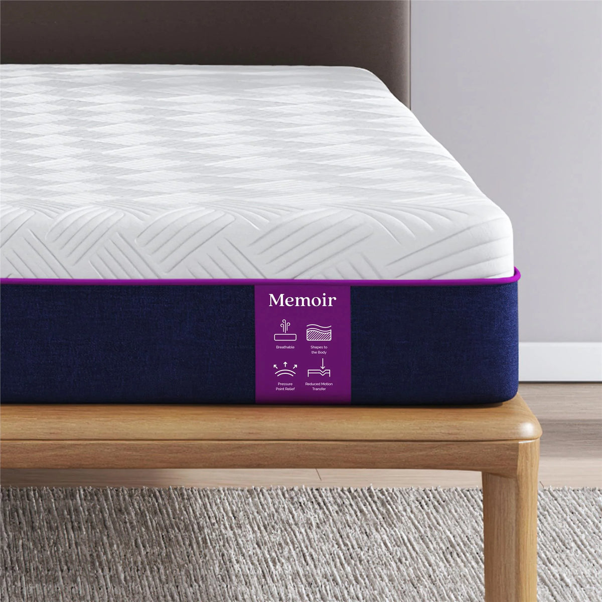 Signature Sleep Memoir 8 Inch Memory Foam Mattress, Twin