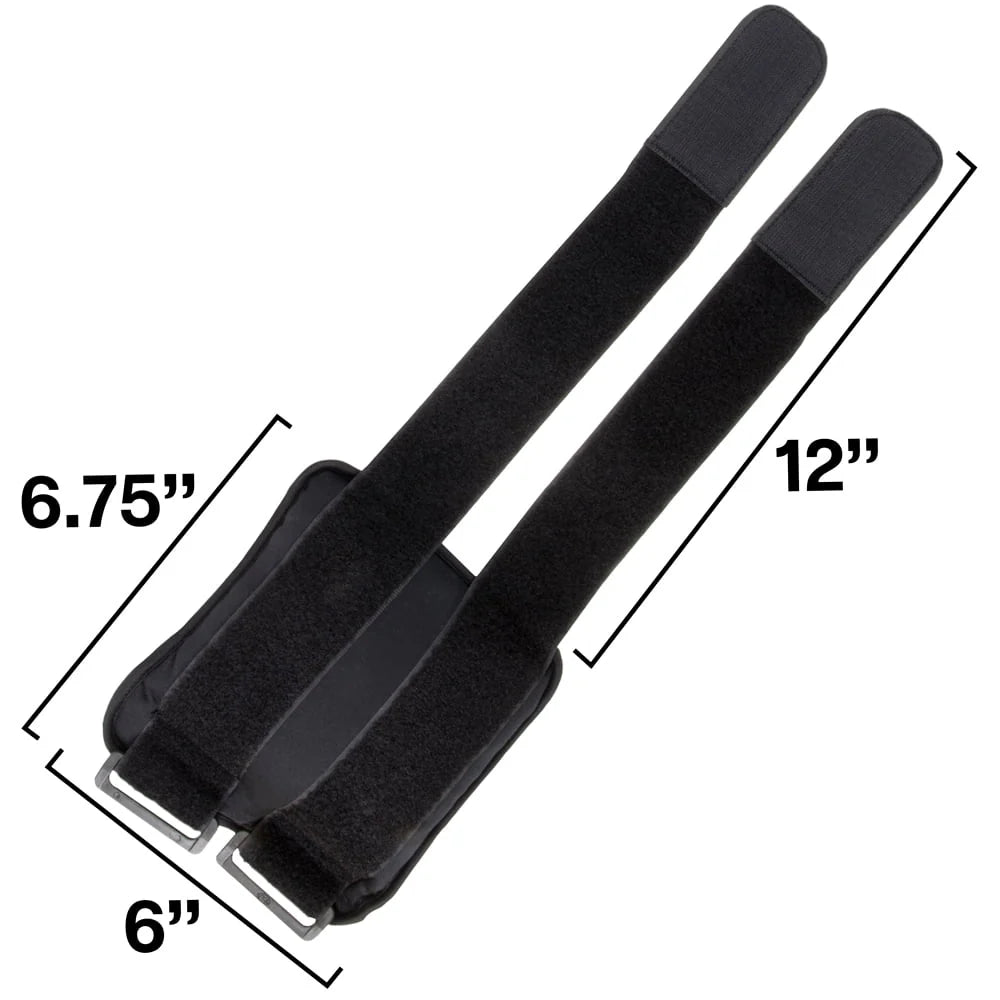 Brybelly SWGT-708 Ankle 3 lbs Weights - Pack of 2
