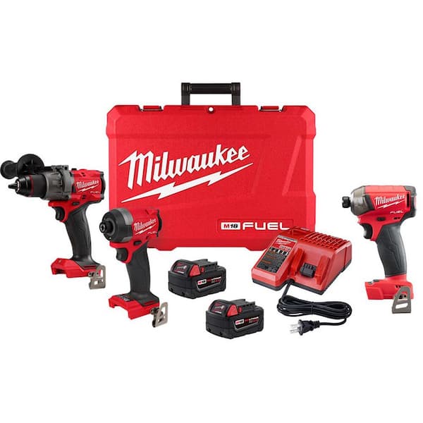 M18 FUEL 18-Volt Lithium-Ion Brushless Cordless Hammer Drill and Impact Driver Combo Kit (2-Tool) with SURGE Impact