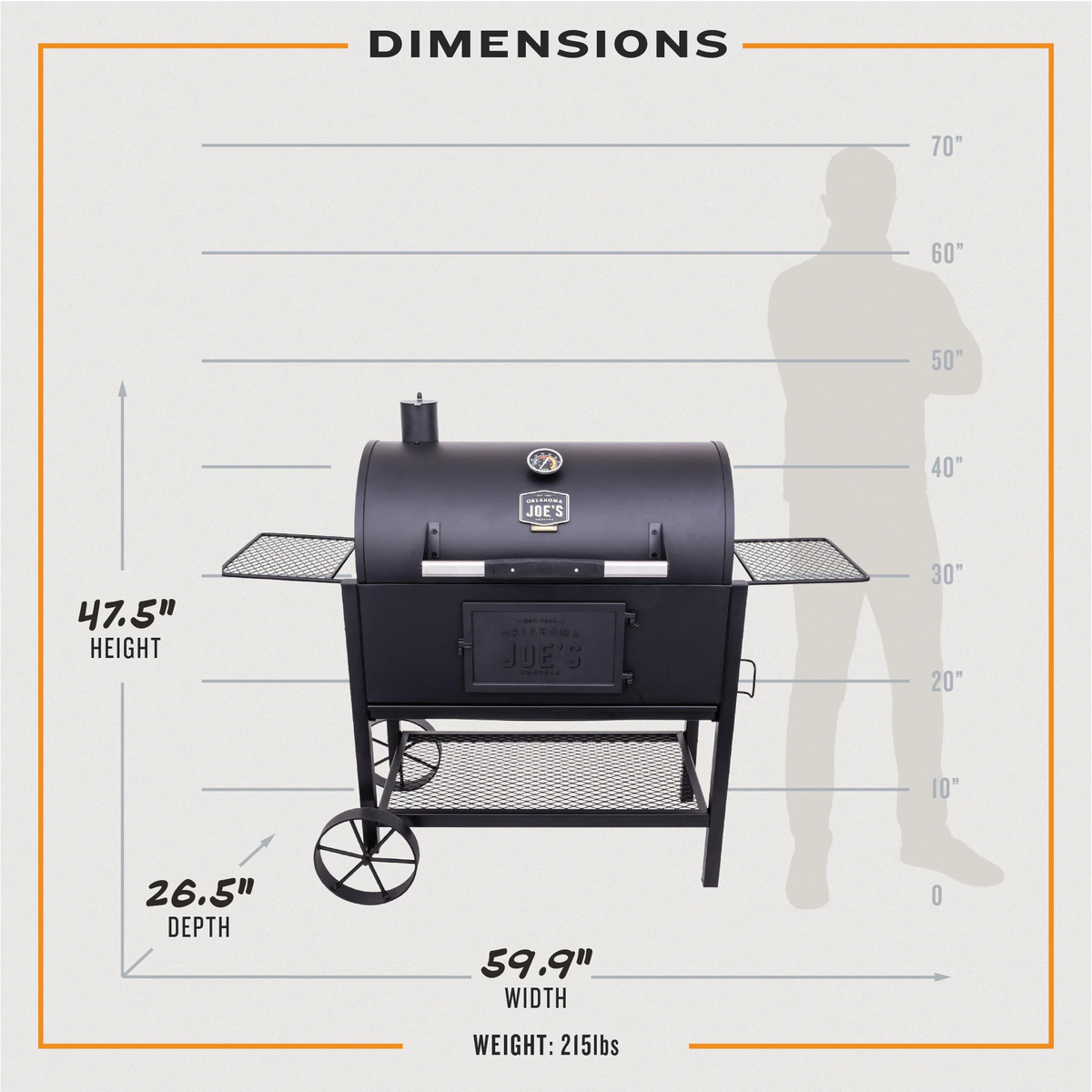 Oklahoma Joe's Judge Charcoal Grill