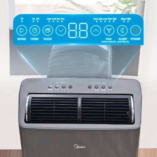 Midea Duo 10,000 BTU Smart Inverter Portable Air Conditioner