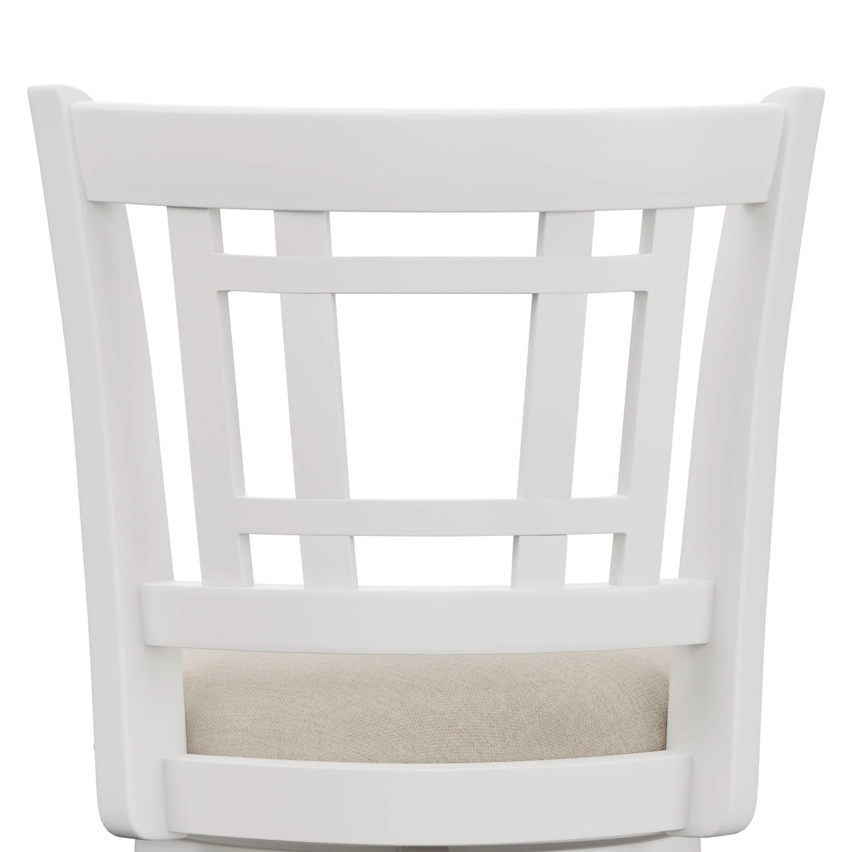 Hillsdale Furniture Bar Stool with Swivel, White