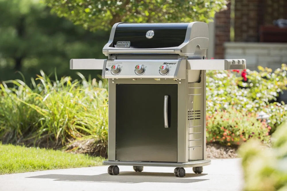 Weber Spirit E-310 3-Burner Liquid Propane Gas Grill in Black