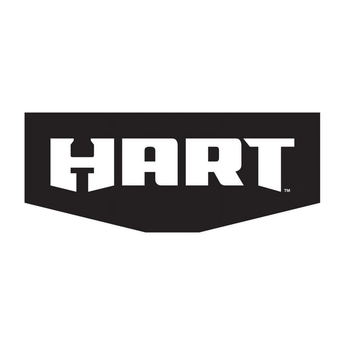 HART 20-Volt 10-inch String Trimmer/Bazooka Leaf Blower Combo Kit, (1) 2.0Ah Lithium-Ion Battery