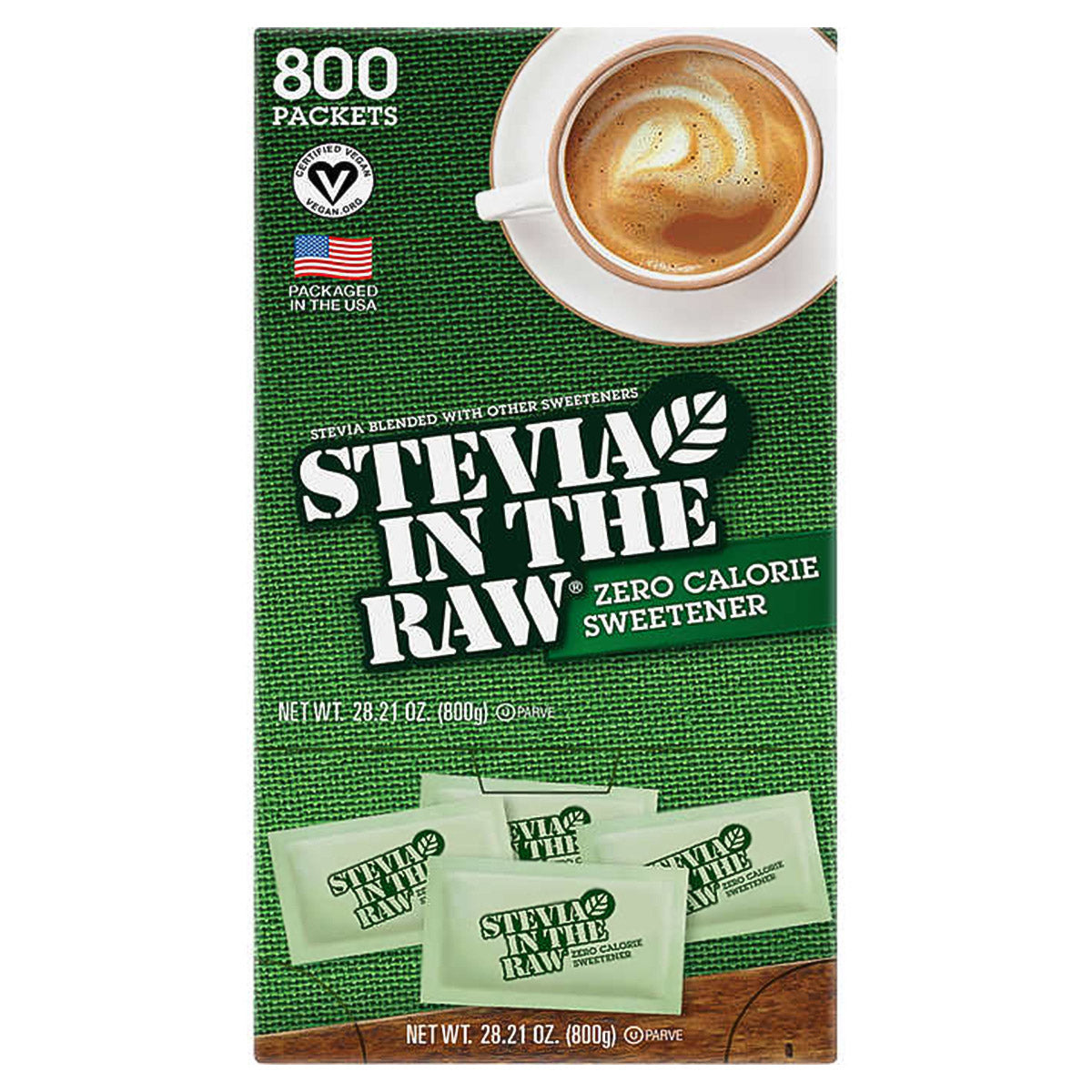 Stevia in the Raw Zero Calorie Sweetener, 1 g, 800-count