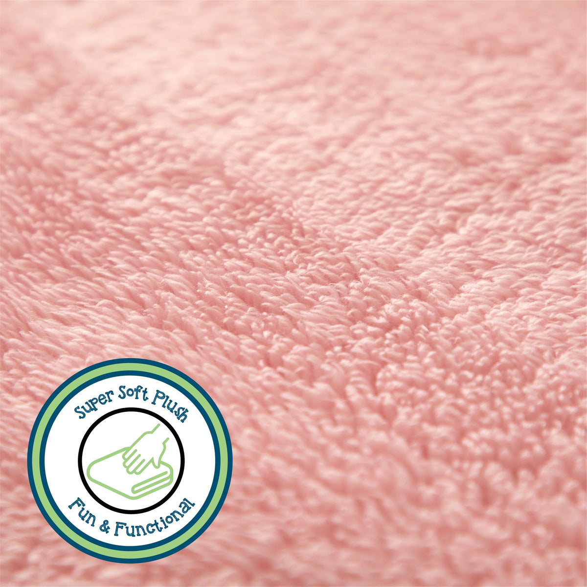 Your Zone Pink, Soft, Oversized, Fuzzy  Throw Blanket for Kids, 72 x 50 inches