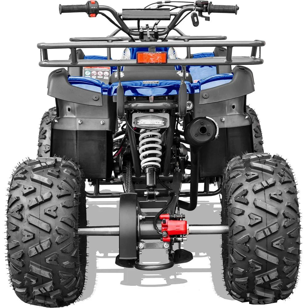 MotoTec Bull 125cc ATV with Front and Rear Racks