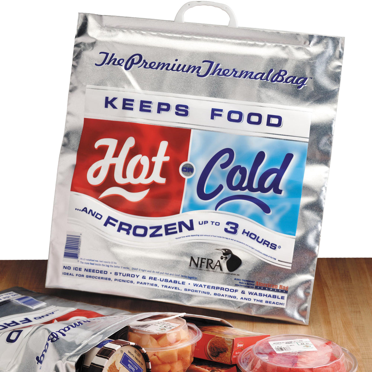 American Bag Hot Cold Thermal Bags, 10-count