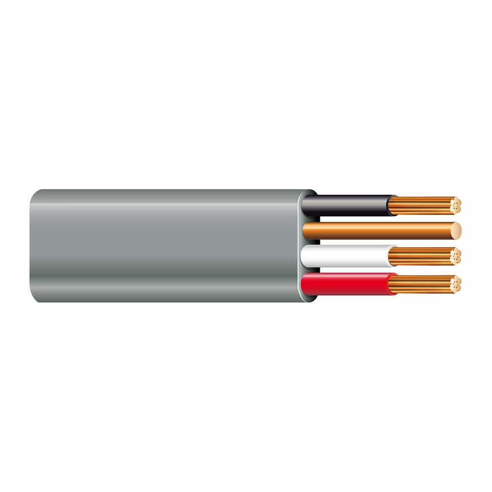 75' 6/3 UF-B Wire Under Ground Feeder Cable With Ground Gray 600V