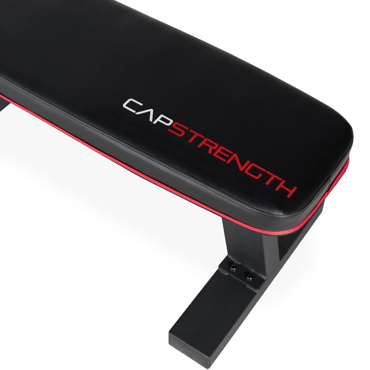 CAP Strength Heavy Duty Flat Bench, Black Finish (600lb Weight Capacity)