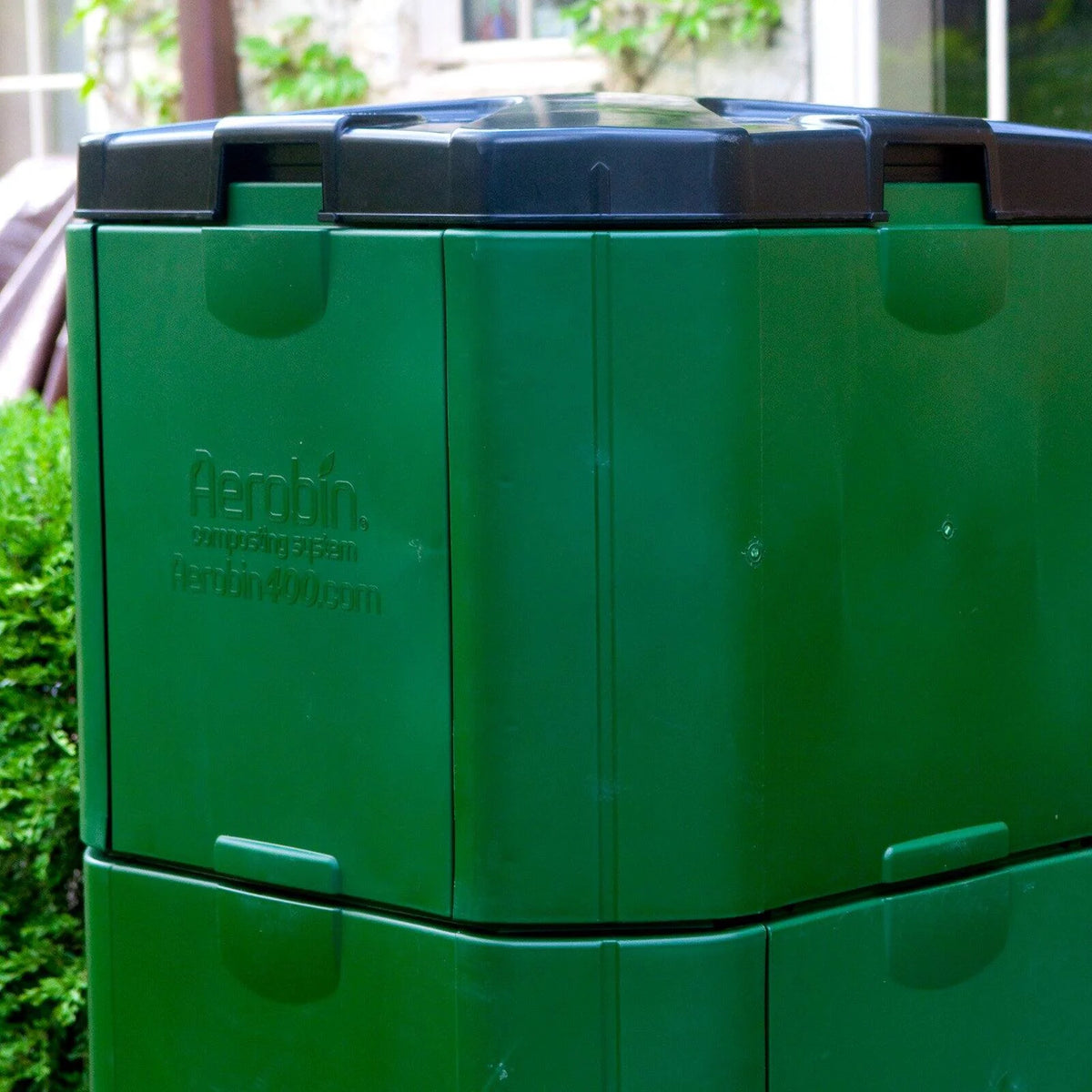 Exaco 123 Gal. Aerobin 400 Insulated Compost Bin a?? Green