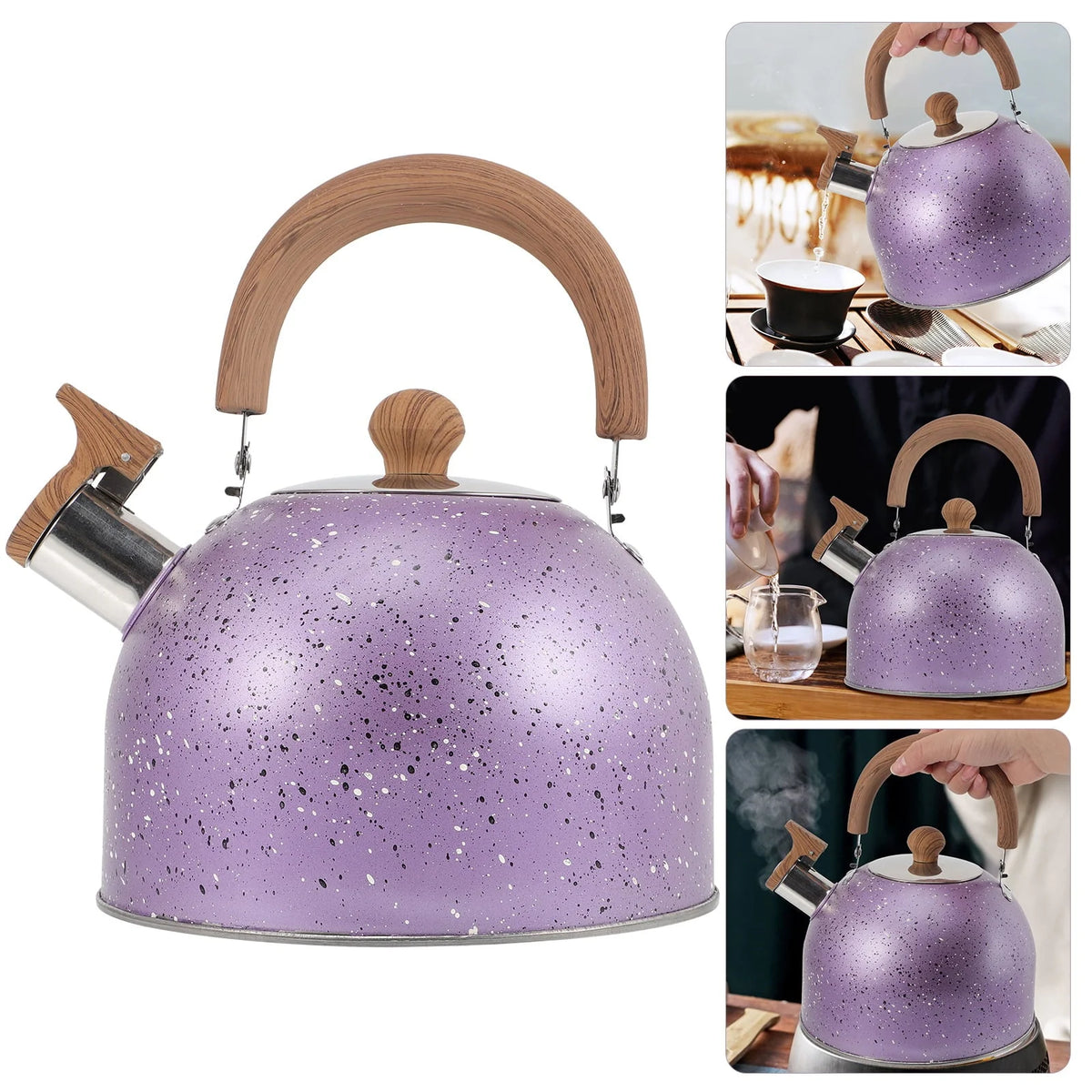 Hot Water Pot Practical Kettle Convenient Pot With Handle Kettle Pot for Boiling Water (2L)