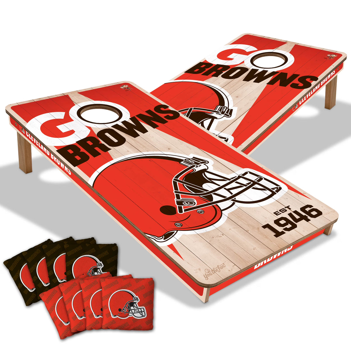 YouTheFan NFL Buffalo Bills 2' x 4' Cornhole Game