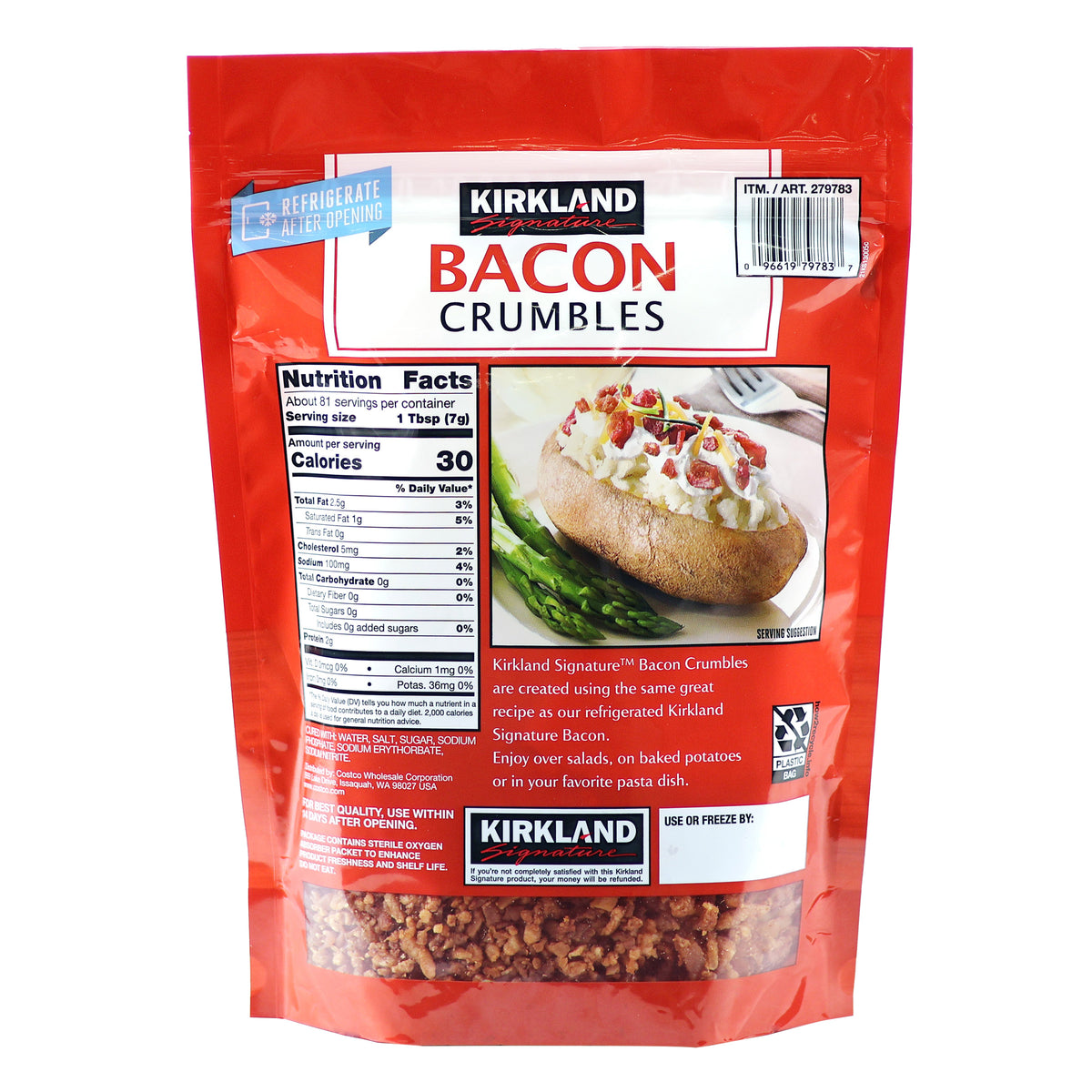 Kirkland Signature, Bacon Crumbles, 20 oz