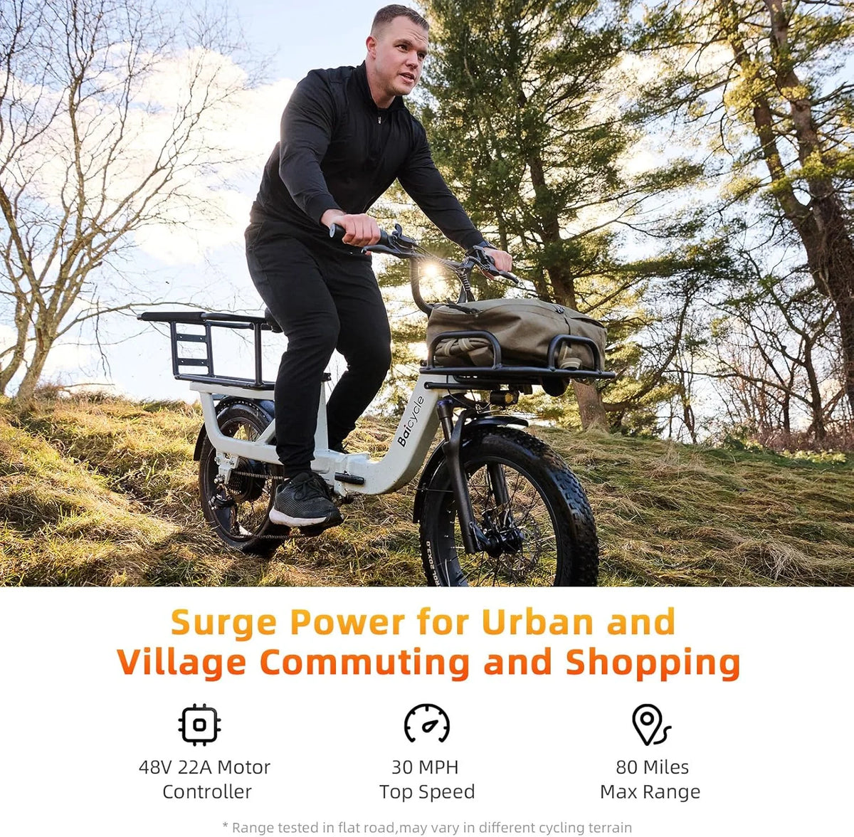 Electric Bike for Adults with 1500W Peak Motor,80Miles Max Range,7 Speed Gear,750WH Detachable Battery,Folding Ebike with 20'' Fat Tire��Full Suspension UL Certificated Bicycle