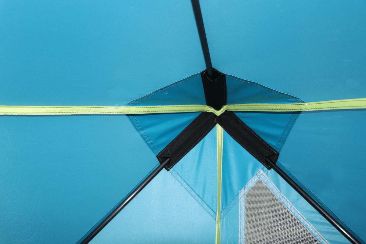 Ozark Trail 6.8 ft x 5.9 ft Pop-up Beach Shelter, Blue