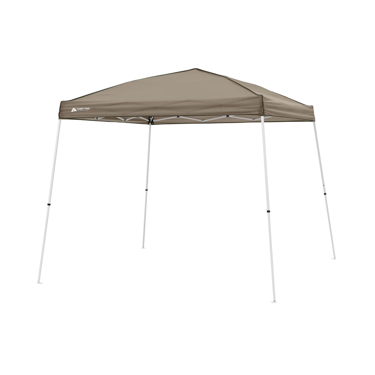 Ozark Trail 10' x 10' Slant Leg Canopy, Khaki Green