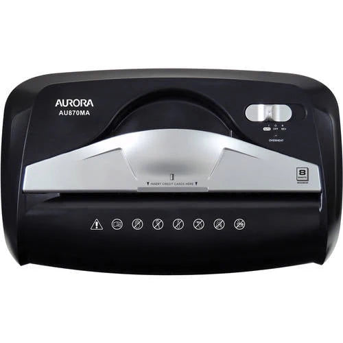 Aurora GB High Security 8-Sheet Micro-Cut Paper Shredder