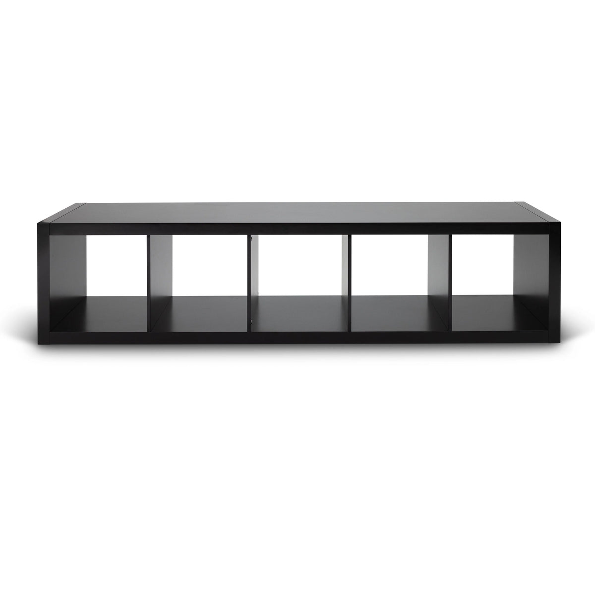 Better Homes & Gardens 5-Cube Vertical Storage Organizer, Solid Black
