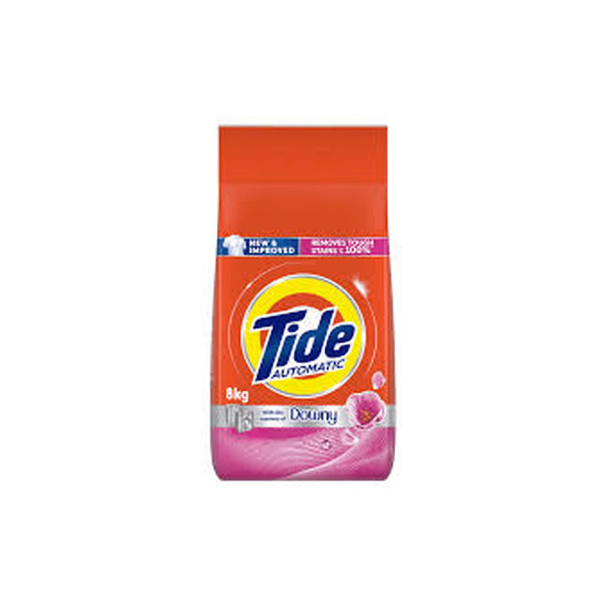 Tide Powder Laundry Detergent with Downy, 18.7 lb Bag �C Stain Removal & Fresh Softness