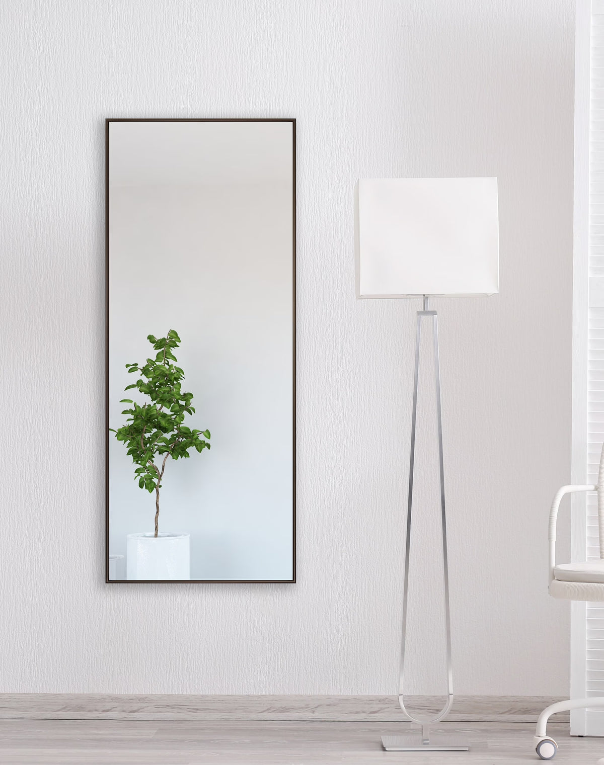 Rayne Mirrors Bravo Bronze Metal Full Body Mirror