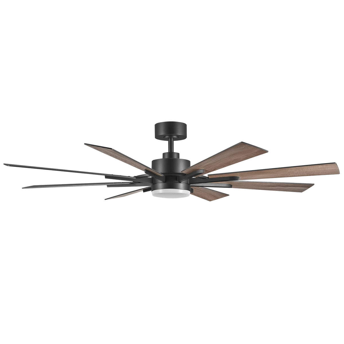 Bestco 60" Ceiling Fan with Light Kit and Remote Control for Farmhouse Living Room