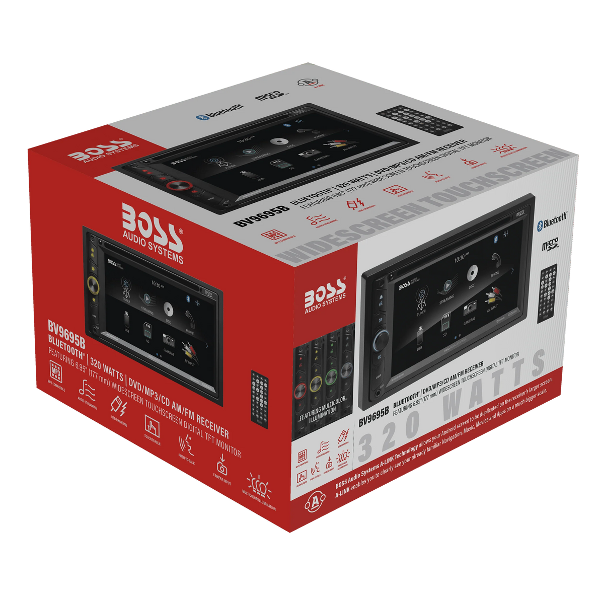 BOSS Audio Systems BV9695B Car Audio Stereo System
