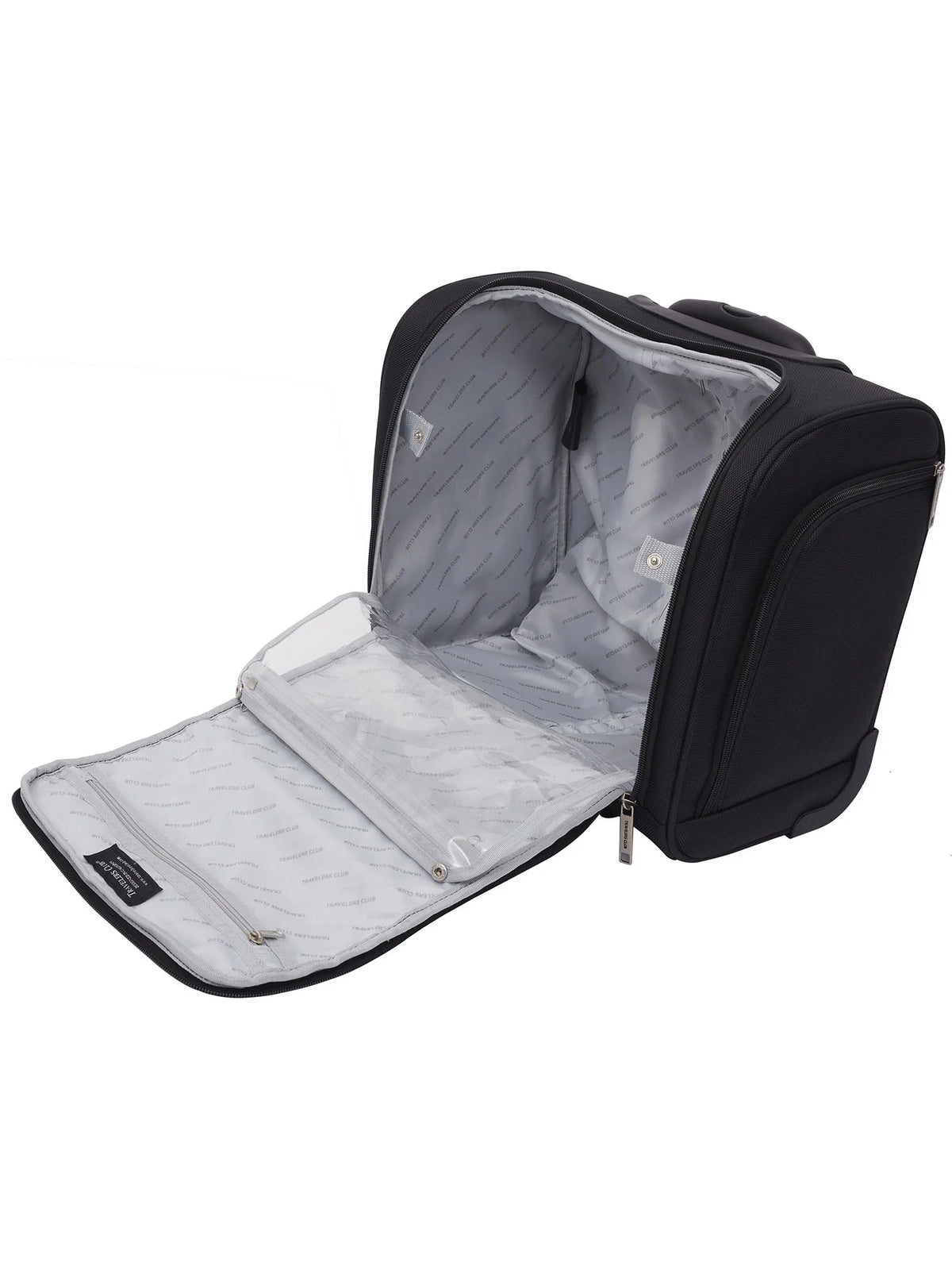 Travelers Club 14 Piece Value Travel Luggage Set - Black