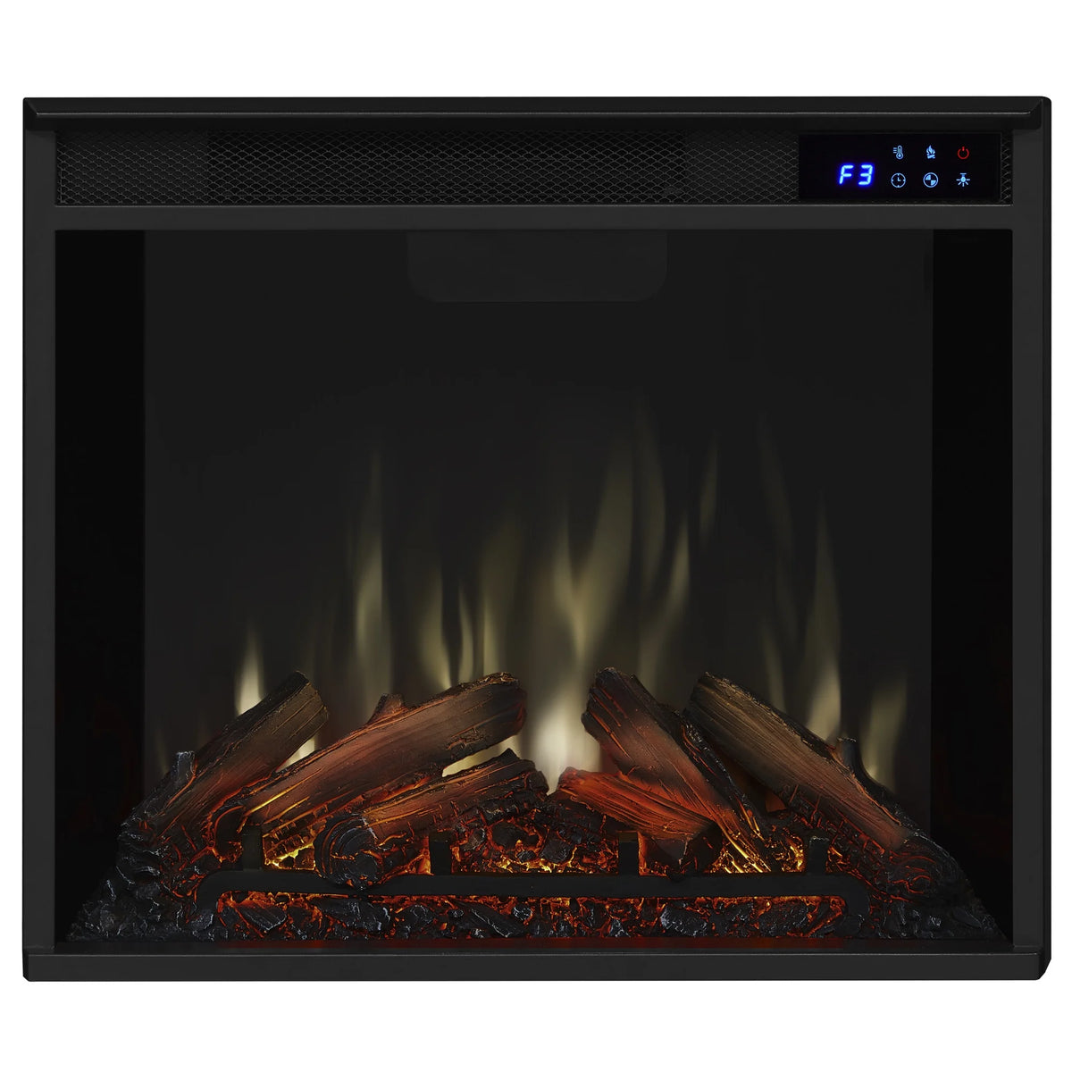 Real Flame Frederick Electric Fireplace in White